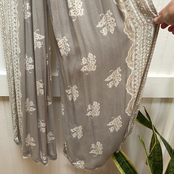 Out From Under Fleur wide leg paper bag pant - Picture 3 of 4